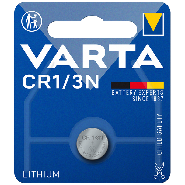 Varta CR1/3N 2L76 Lithium Battery | 1 Pack