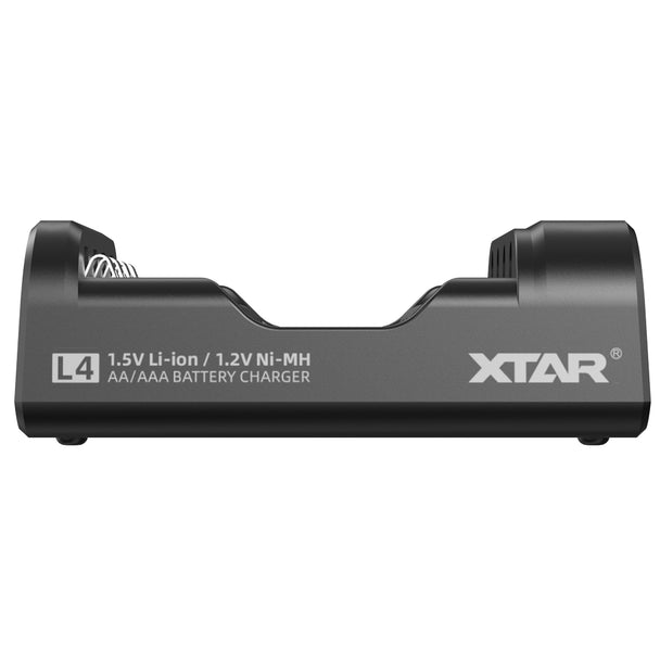 Xtar L4 Channel USB Charger for 1.5V Lithium & 1.2V NiMH AA/AAA Batteries