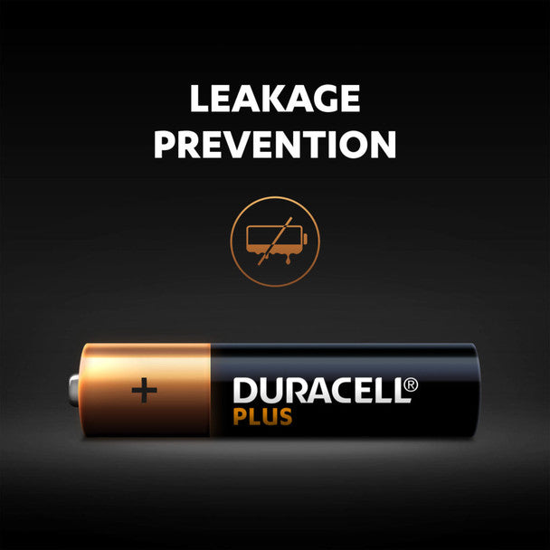 Duracell Plus AAA LR03 Batteries | 16 Pack