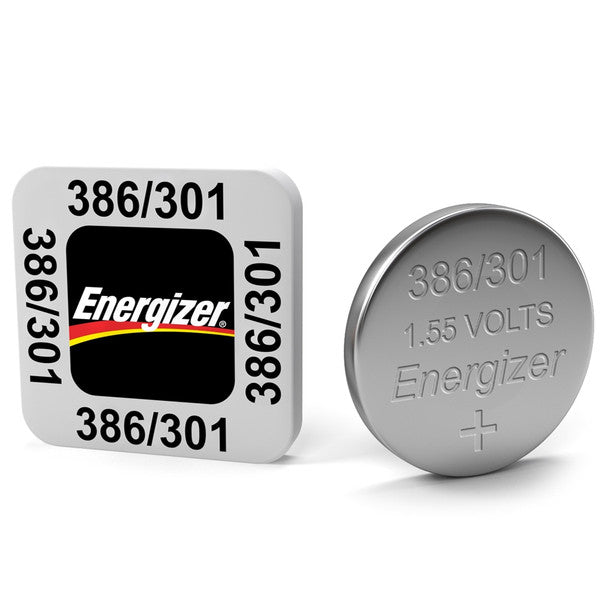 Energizer 386 / 301 LR43 SR43SW Watch Battery | 1 Pack