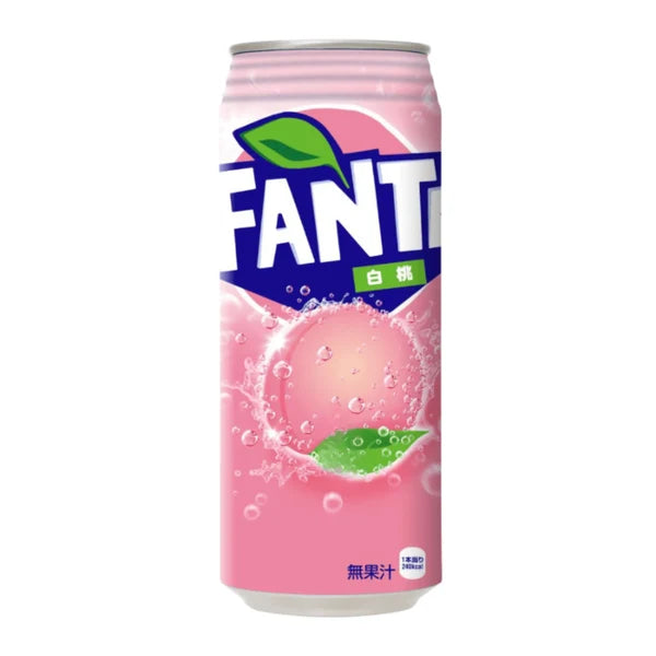 Fanta White Peach Japan (500ml) single can