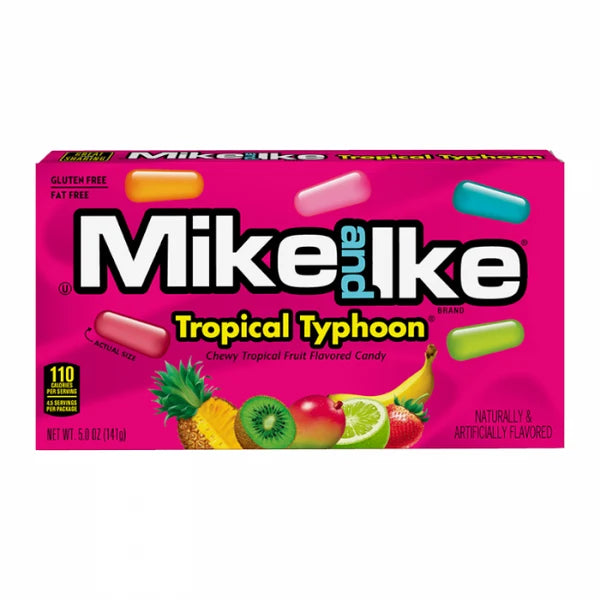 Mike & Ike Tropical Typhoon Theatre Box - 4.25oz (120g)