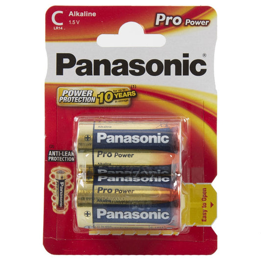 Panasonic Pro Power C LR14 Batteries | 2 Pack